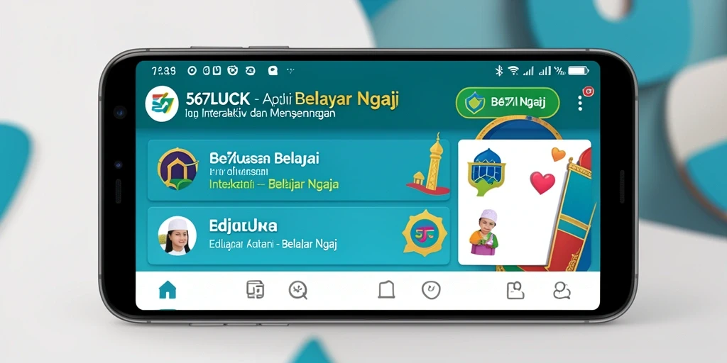 Tampilan antarmuka aplikasi 567LUCK yang menarik dan intuitif.