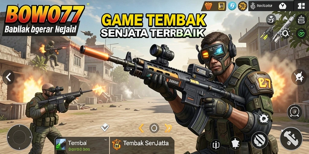 Tampilan antarmuka BOWO77 yang dinamis dan menarik.
