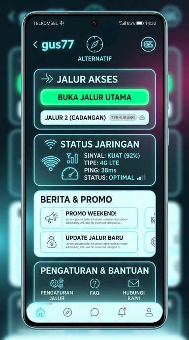 Tampilan link alternatif gus77
